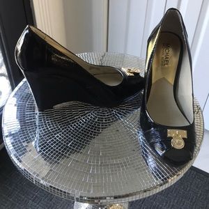 Michael Kors Wedge leather shoes